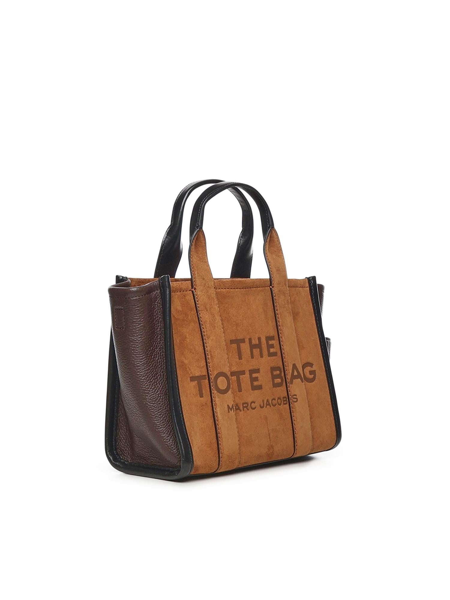 Borsa The small tote in pelle scamosciata 2F5HTT030H01 860 MARC JACOBS 