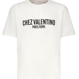 T-Shirt con stampa Chez Valentino 6V3MG16P APGA03 VALENTINO GARAVANI 