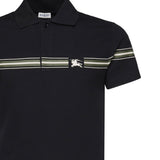 Polo in cotone a righe 8105139 C1765 BURBERRY 