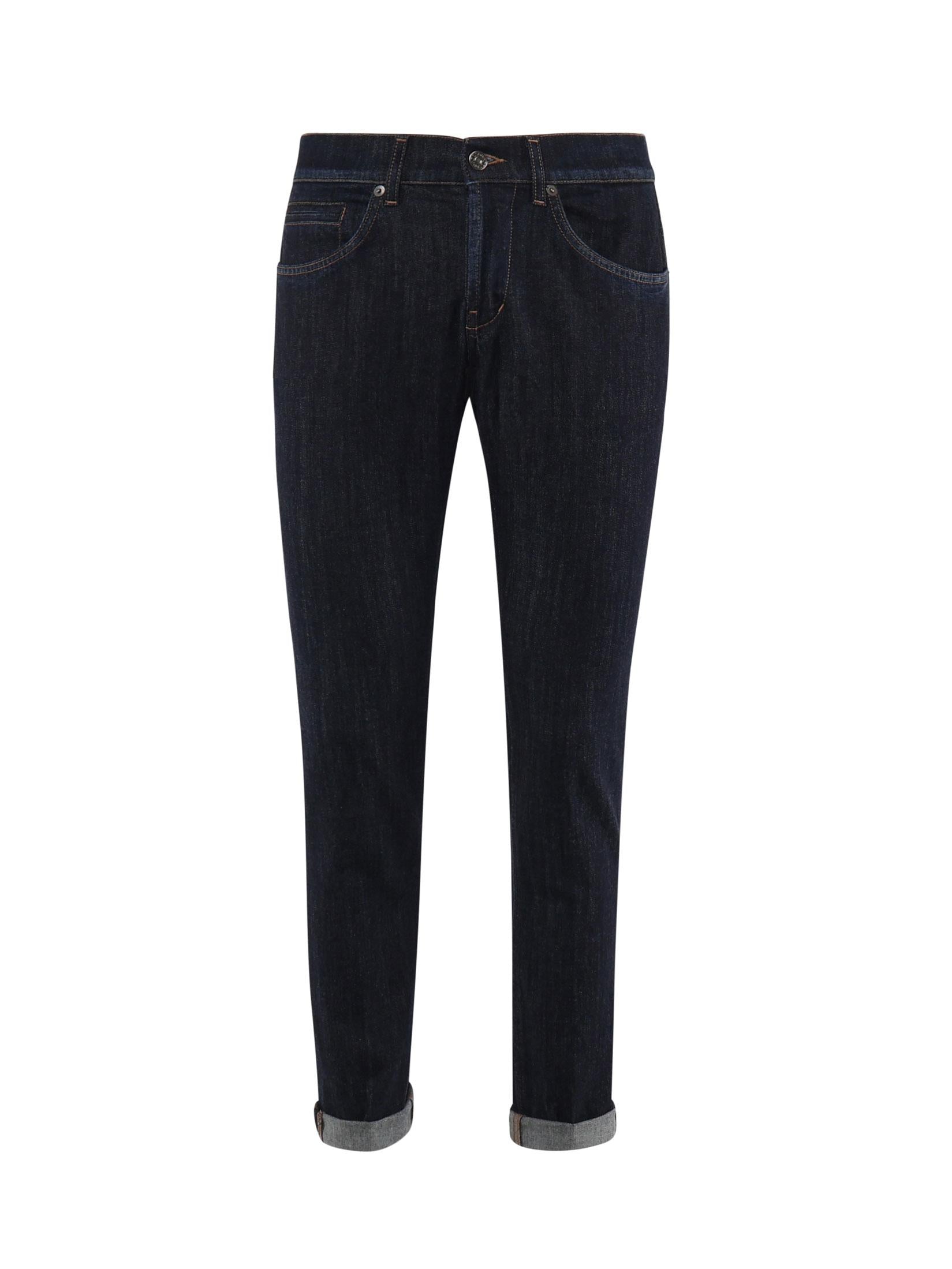 Jeans George in denim di cotone UP232 DS0325UDR8800 DONDUP 