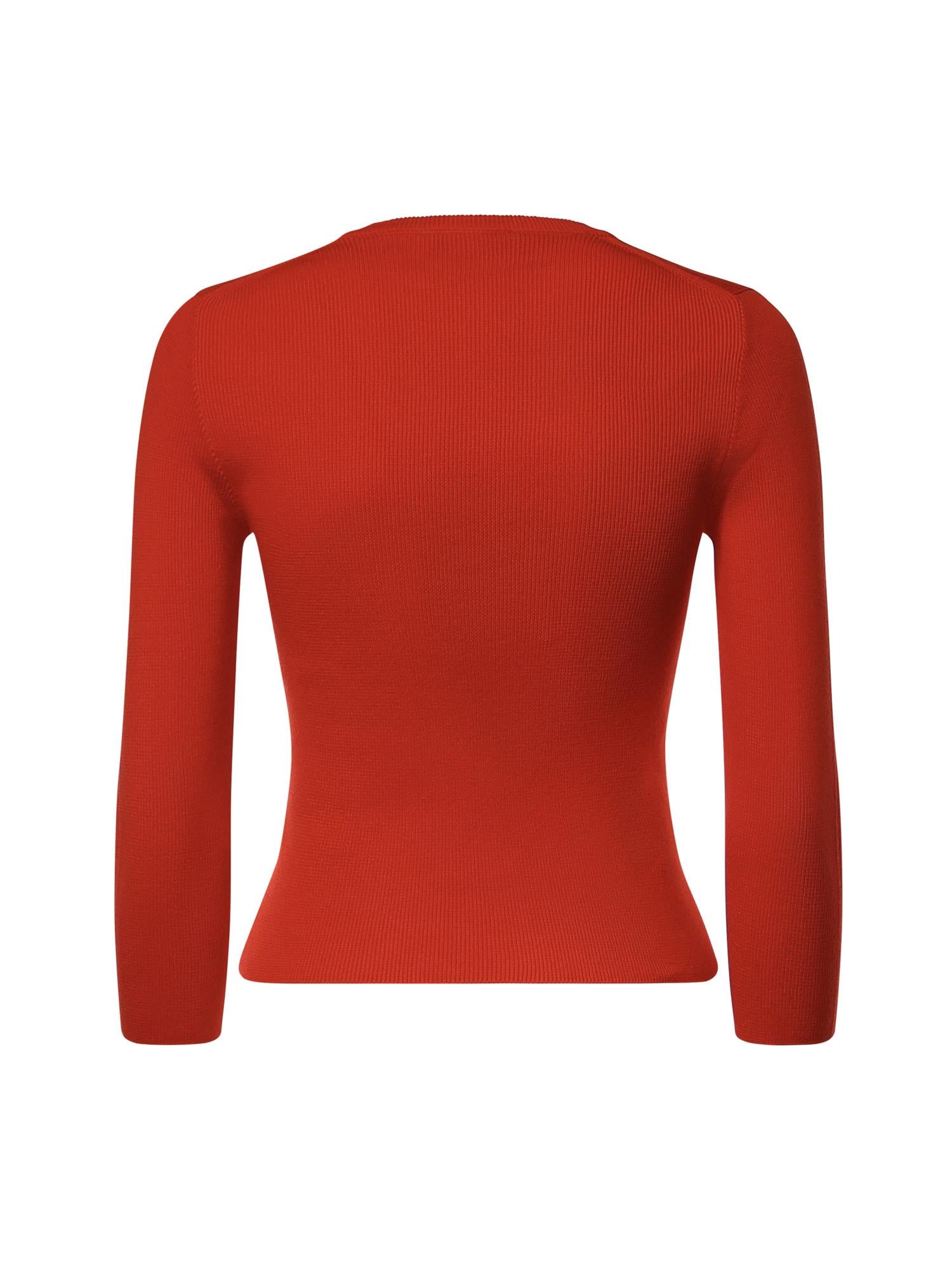 Maglia girocollo in cotone MML05V 1902F0049 MIU MIU 