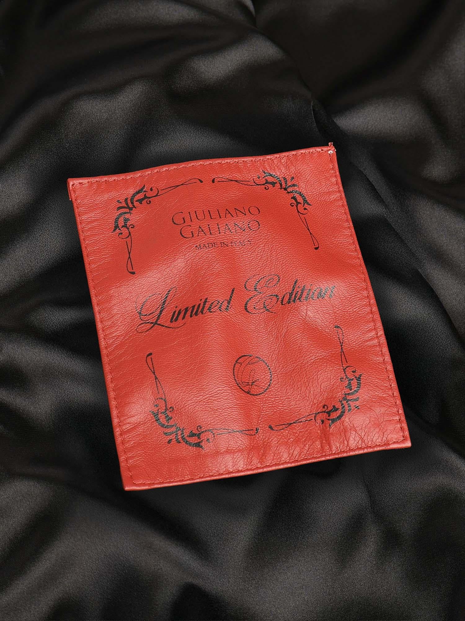 Giubbotto Julius in pelle JULIUS CAESAR COCCONERO GIULIANO GALIANO 