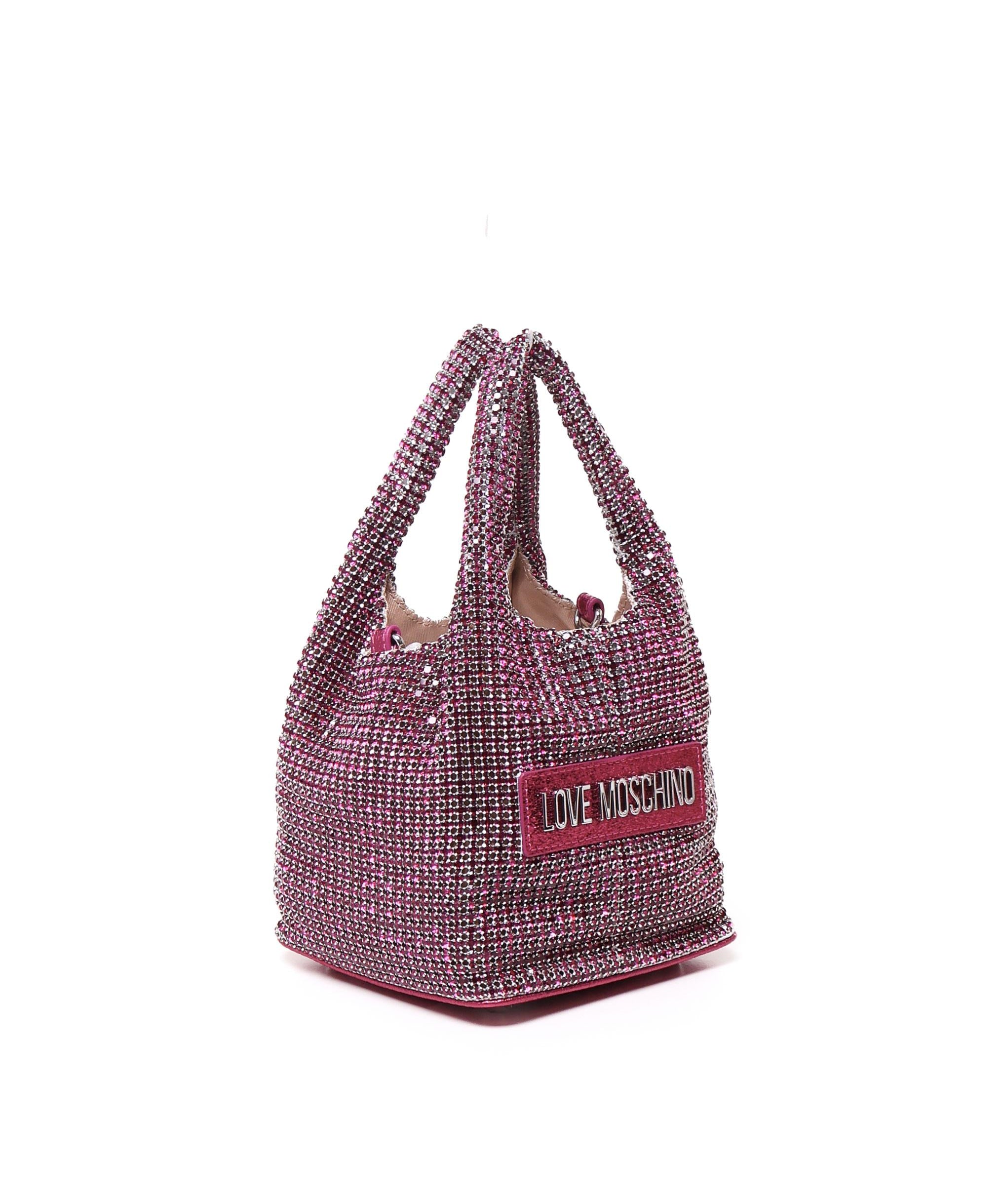 Mini bag con strass Sparkling JC4044PP1LLP1 62A LOVE MOSCHINO 
