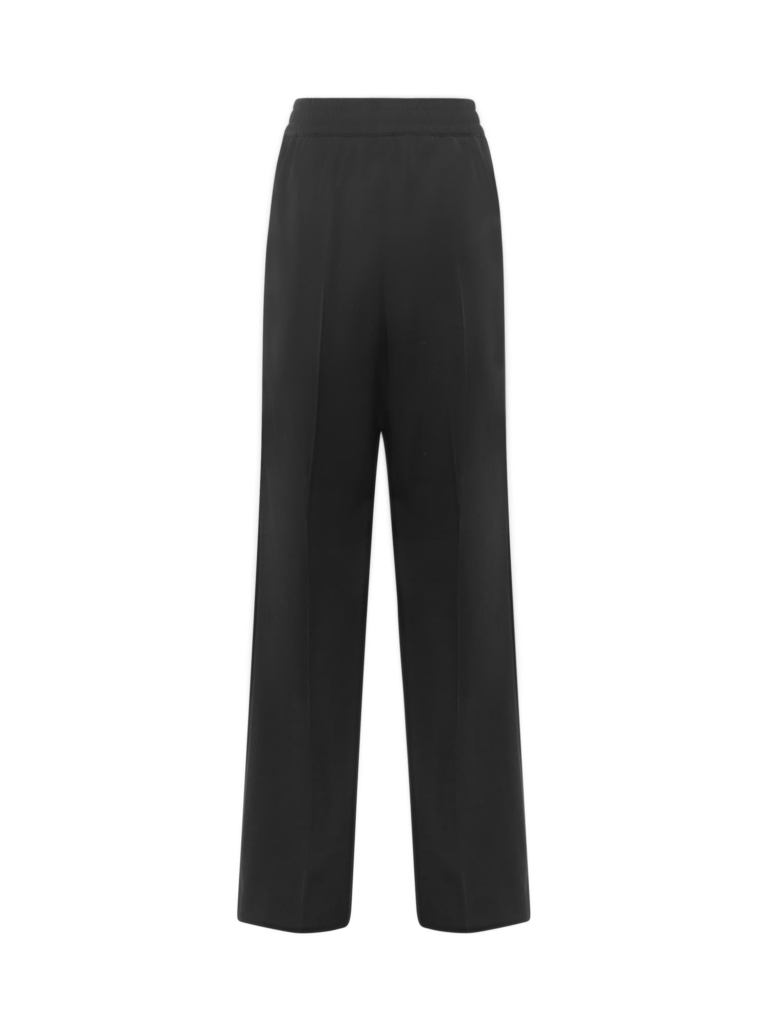 Pantaloni in gabardina di lana FTC6ZT FU2OWM0682 DOLCE & GABBANA 