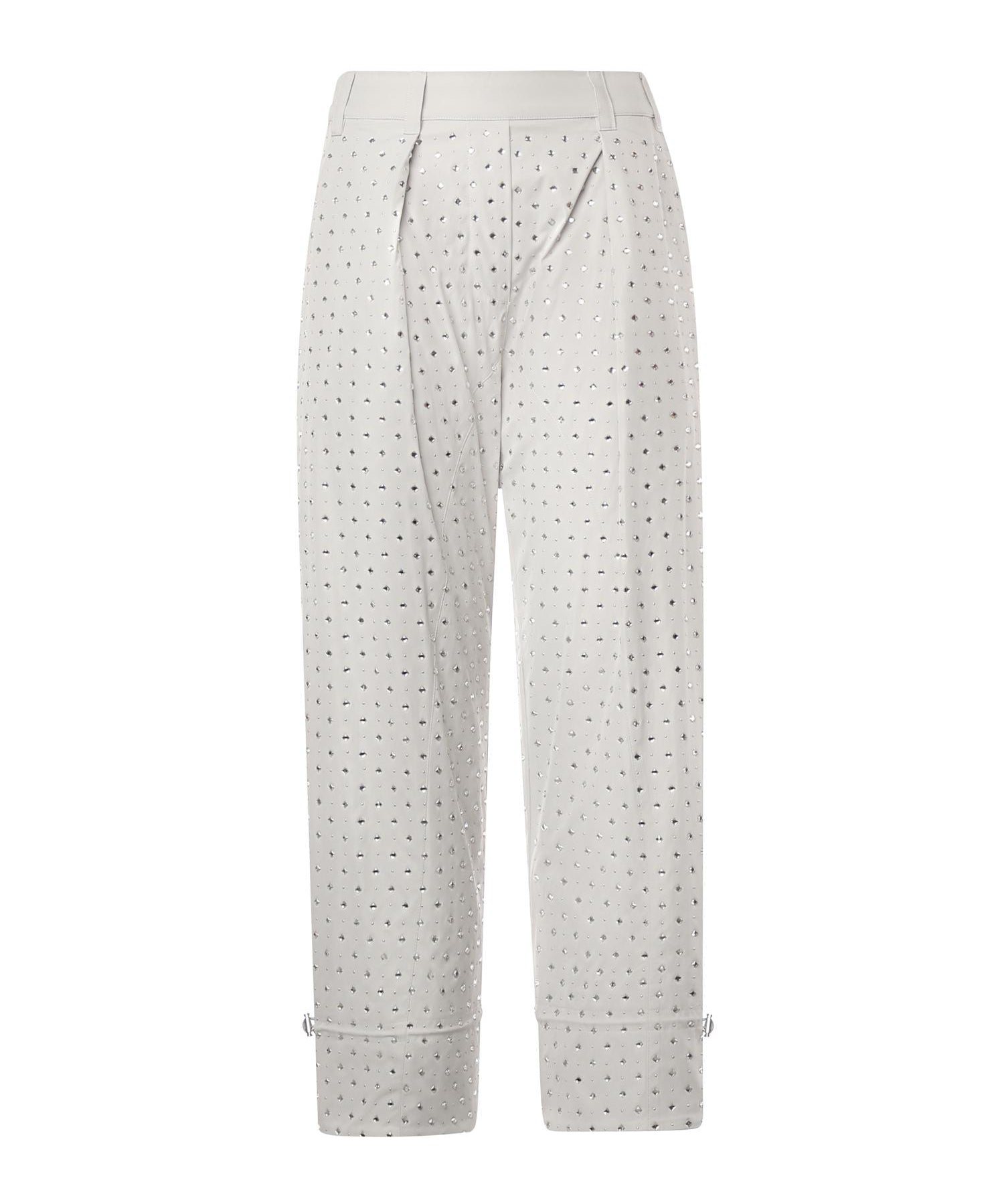 Pantaloni con strass e borchie 105984 A2XXK14 PINKO 
