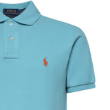 Polo in cotone con logo 710680784 514 POLO RALPH LAUREN 