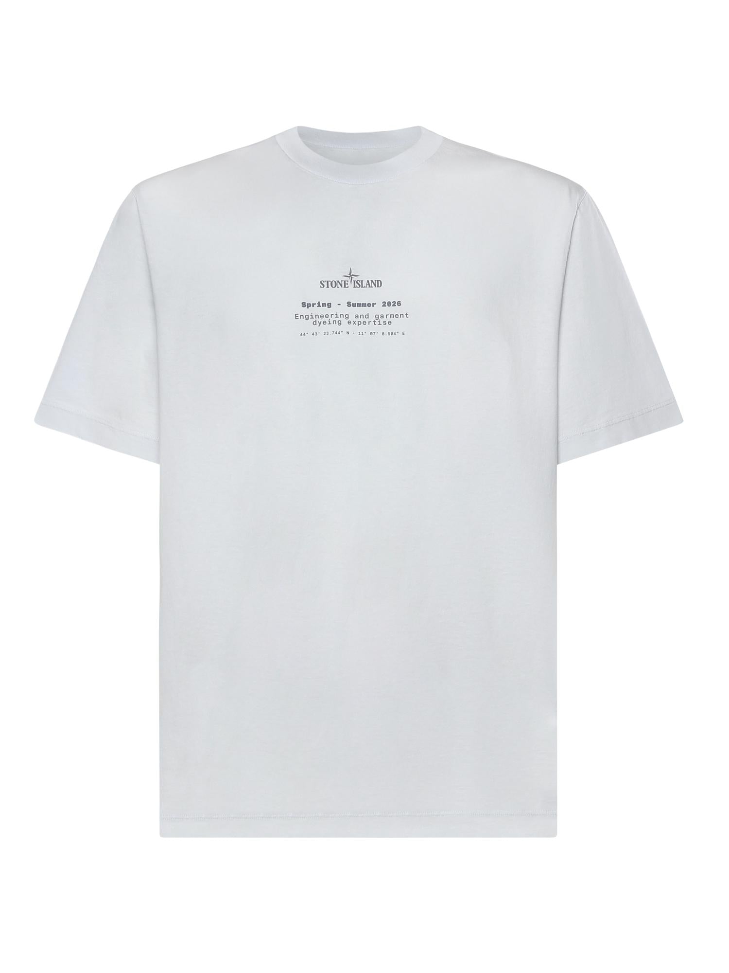 T-shirt con stampa 'Stone' L1S152100001 S0285V0041 STONE ISLAND 