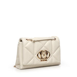 Borsa a spalla trapuntata Embossed JC4041PP0NLC0 110 LOVE MOSCHINO 