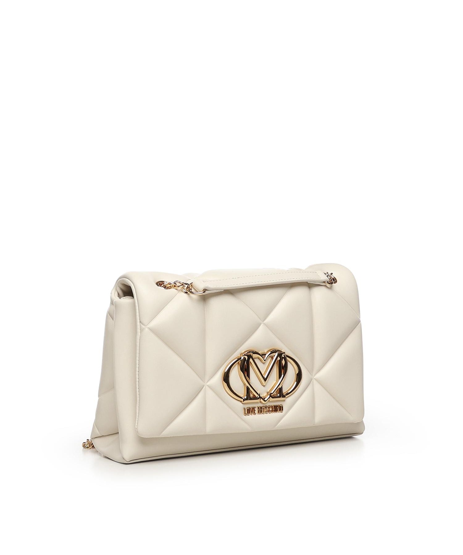 Borsa a spalla trapuntata Embossed JC4041PP0NLC0 110 LOVE MOSCHINO 