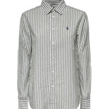 Camicia in cotone e lino con logo 211971514 500 POLO RALPH LAUREN 