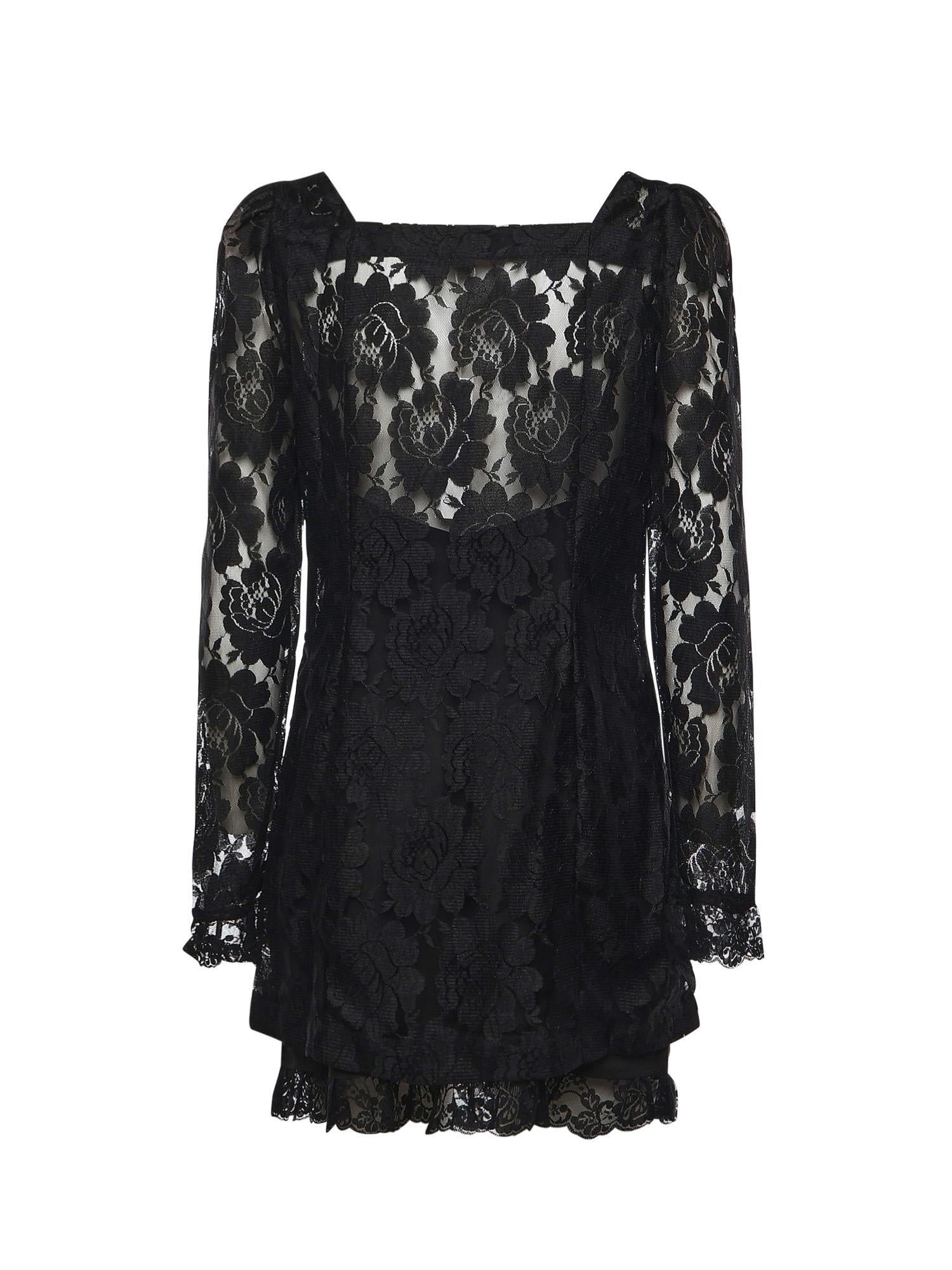 Mini abito Claudia CD3812 BLACK FOR LOVE & LEMONS 