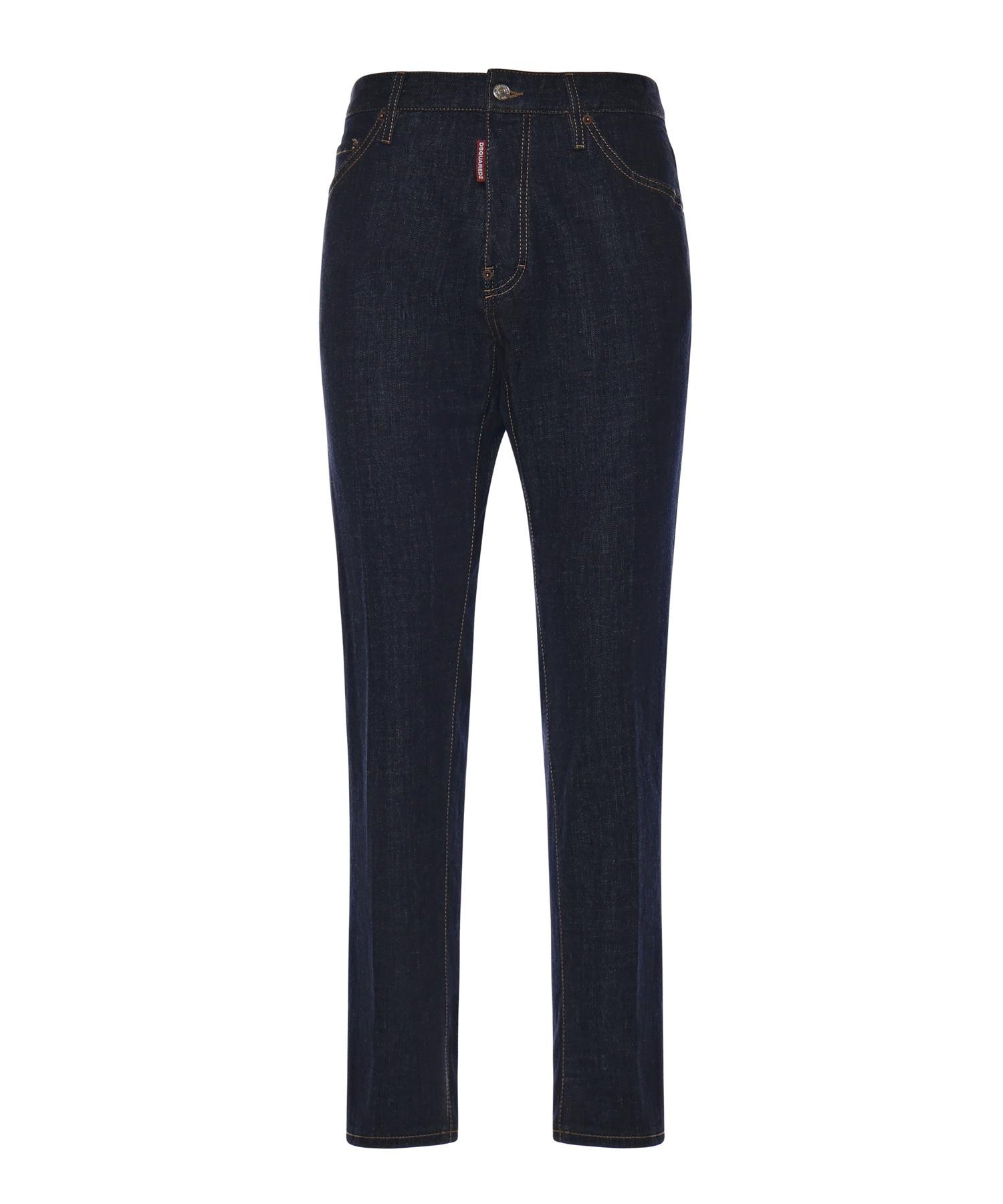Jeans in denim di cotone stretch S74LB1893 S30664470 DSQUARED2 
