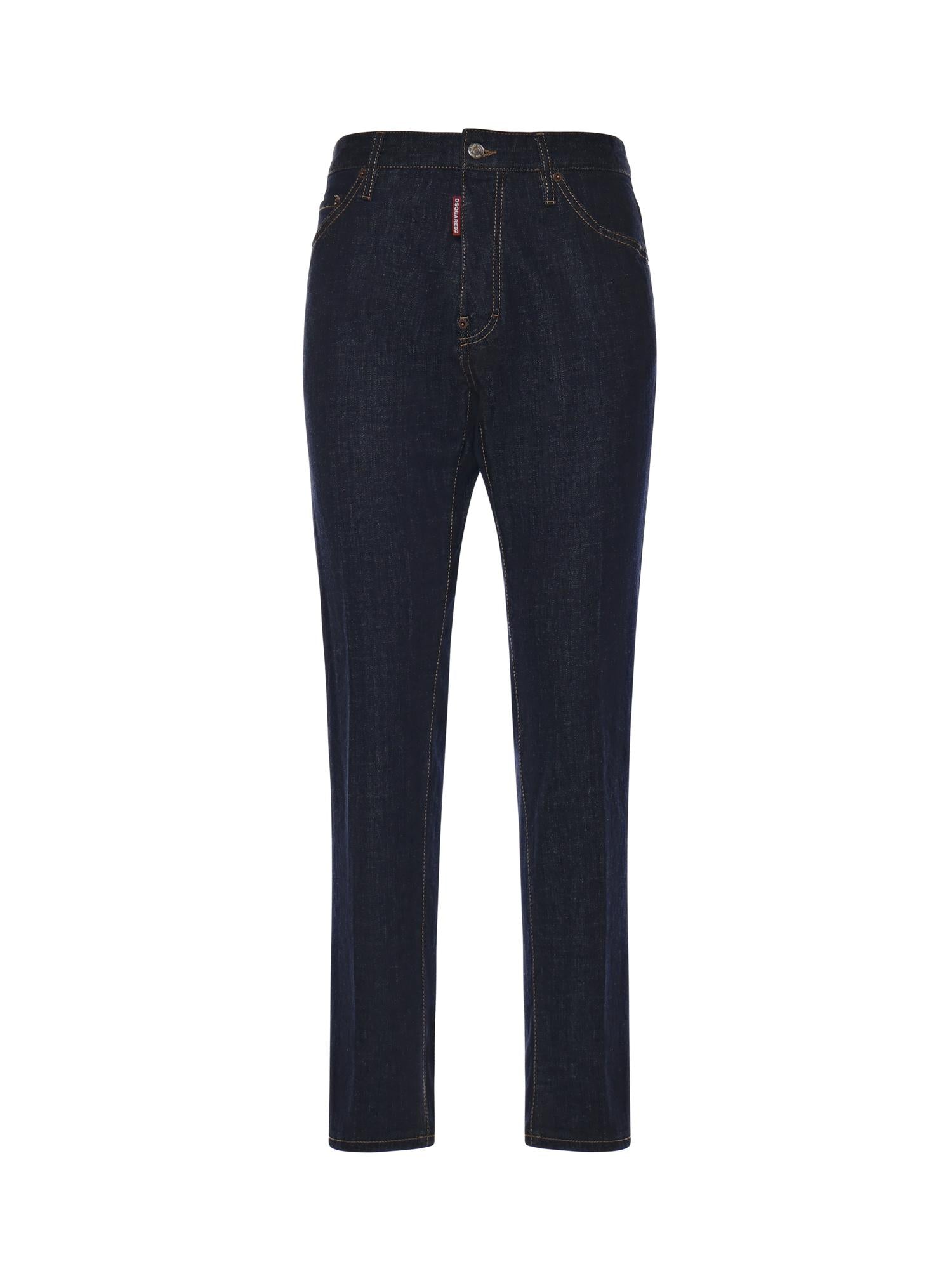 Jeans in denim di cotone stretch S74LB1893 S30664470 DSQUARED2 