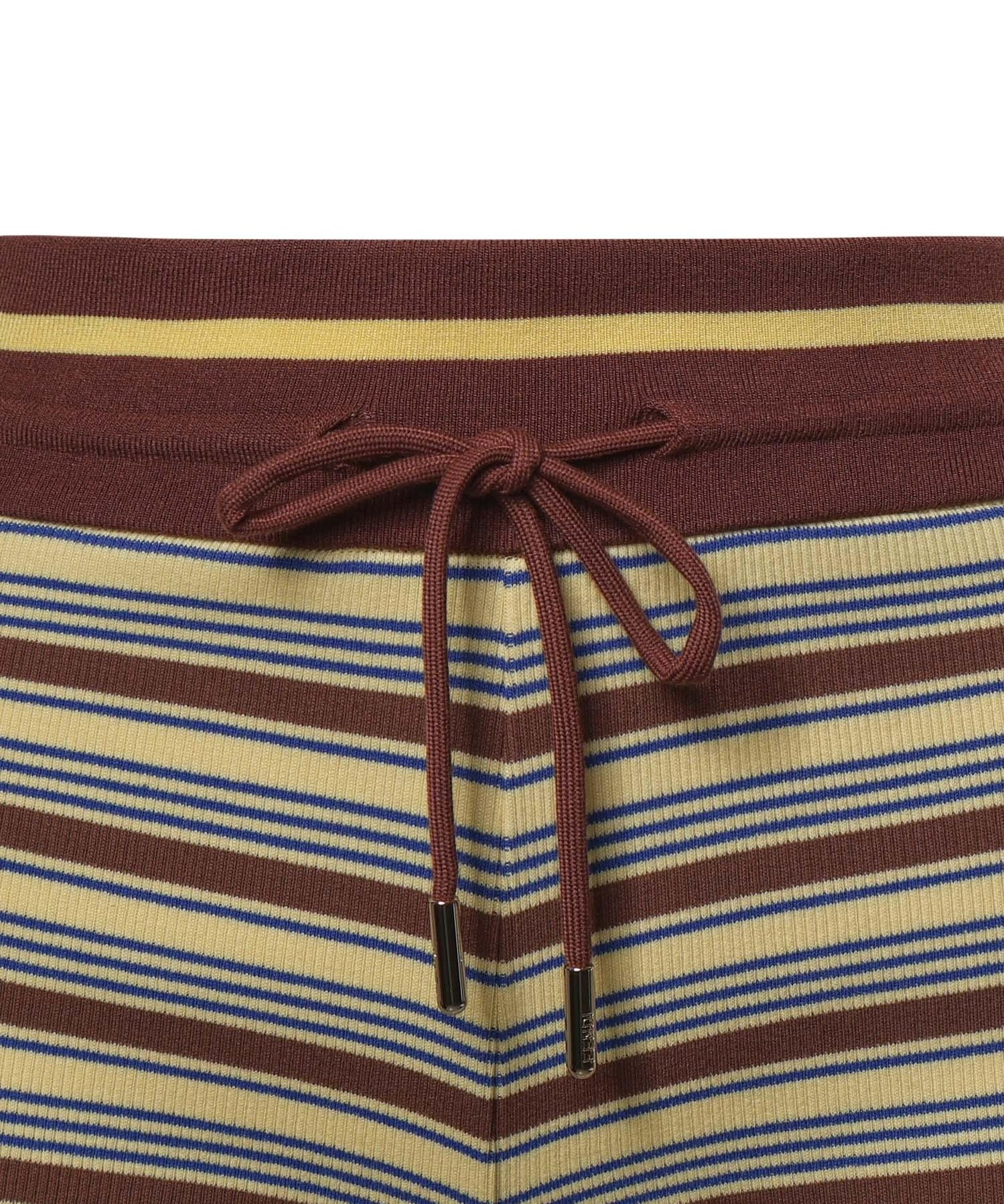 Short in maglia di cotone a righe FR6741 AW88F1X33 FENDI 