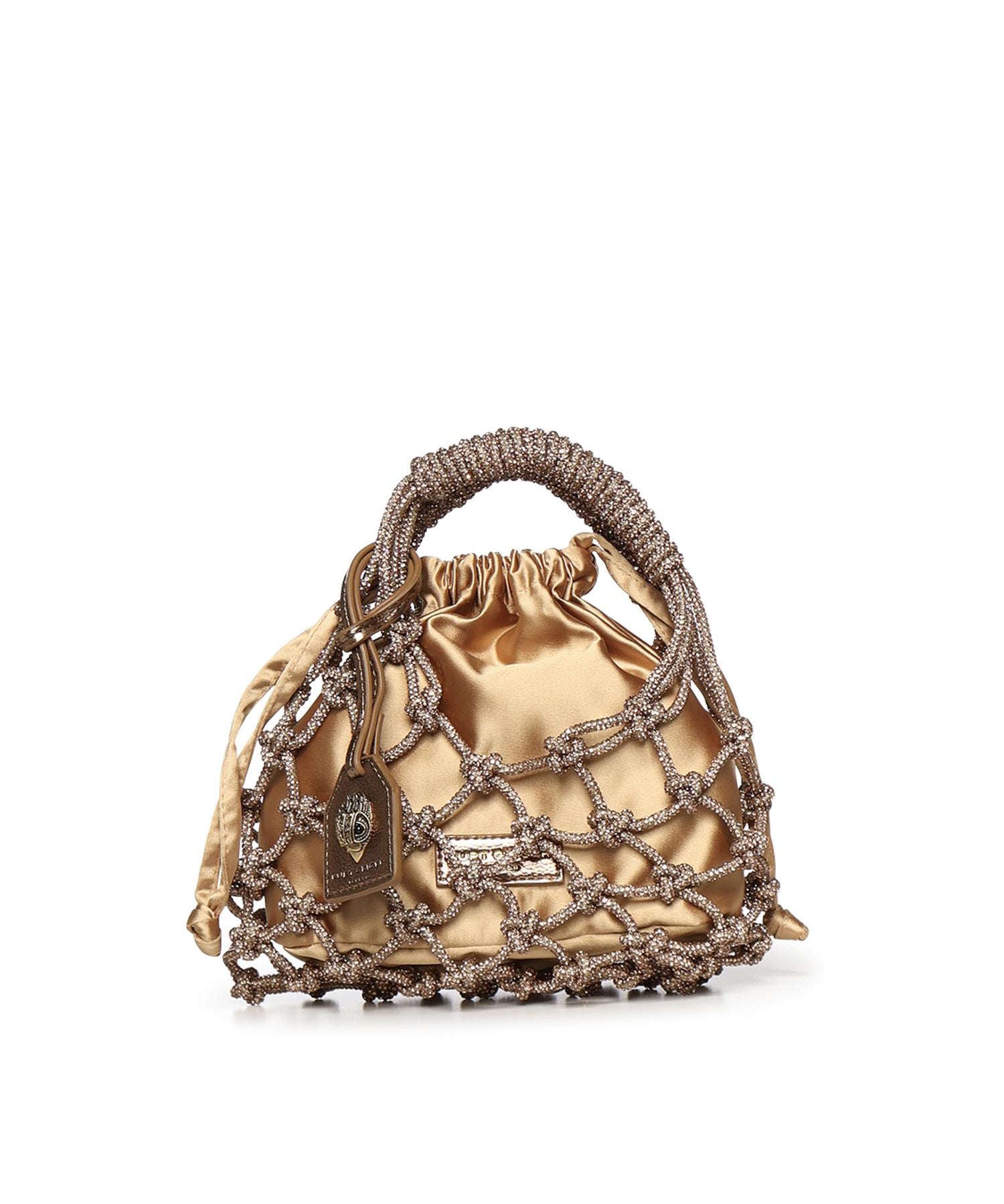 Mini bag in macramè con cristalli 2038260999 BRONZE KURT GEIGER 