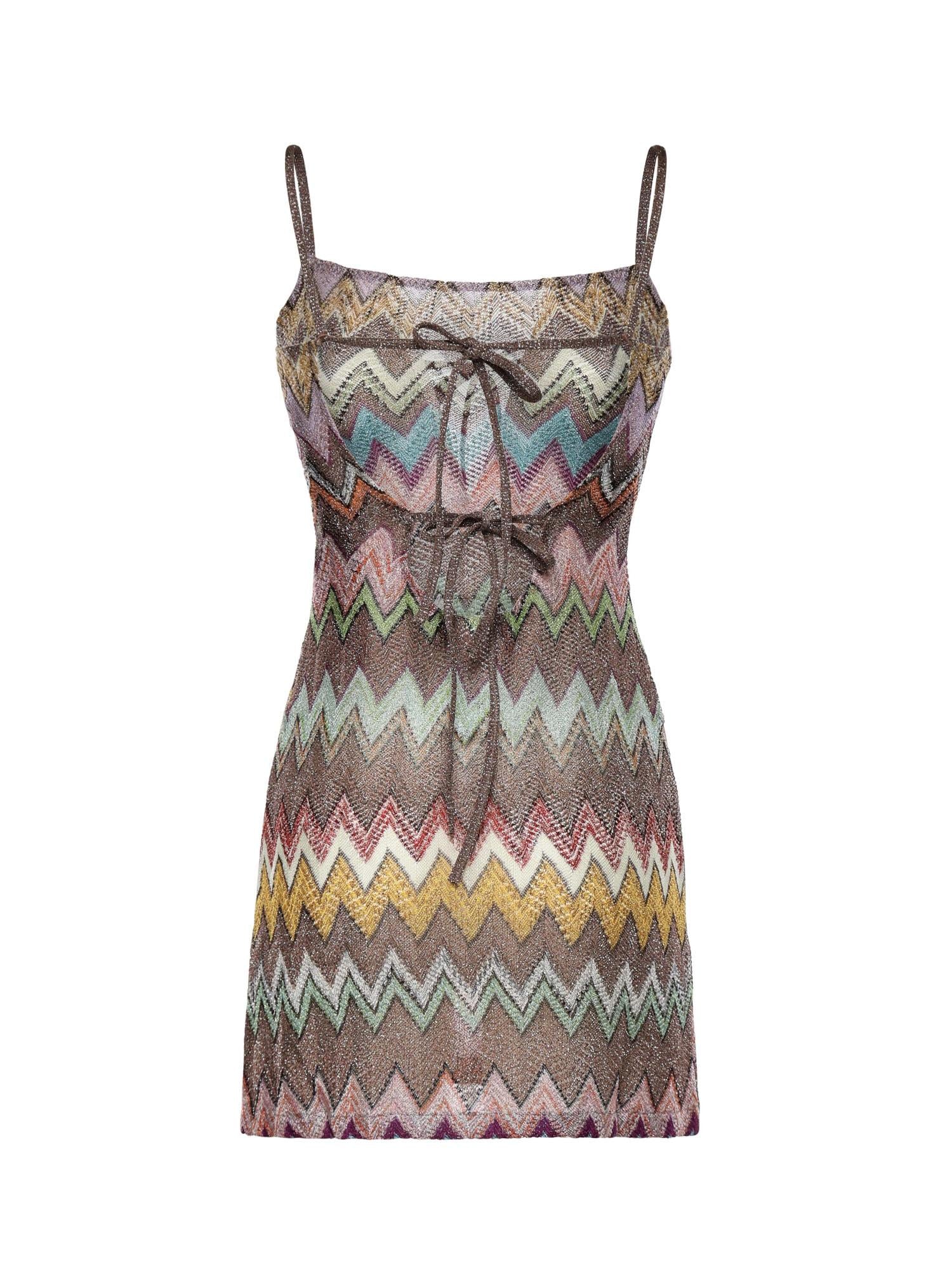 Mini-abito copricostume in viscosa lamé MS26SQ0O BR014KSM9YK MISSONI 