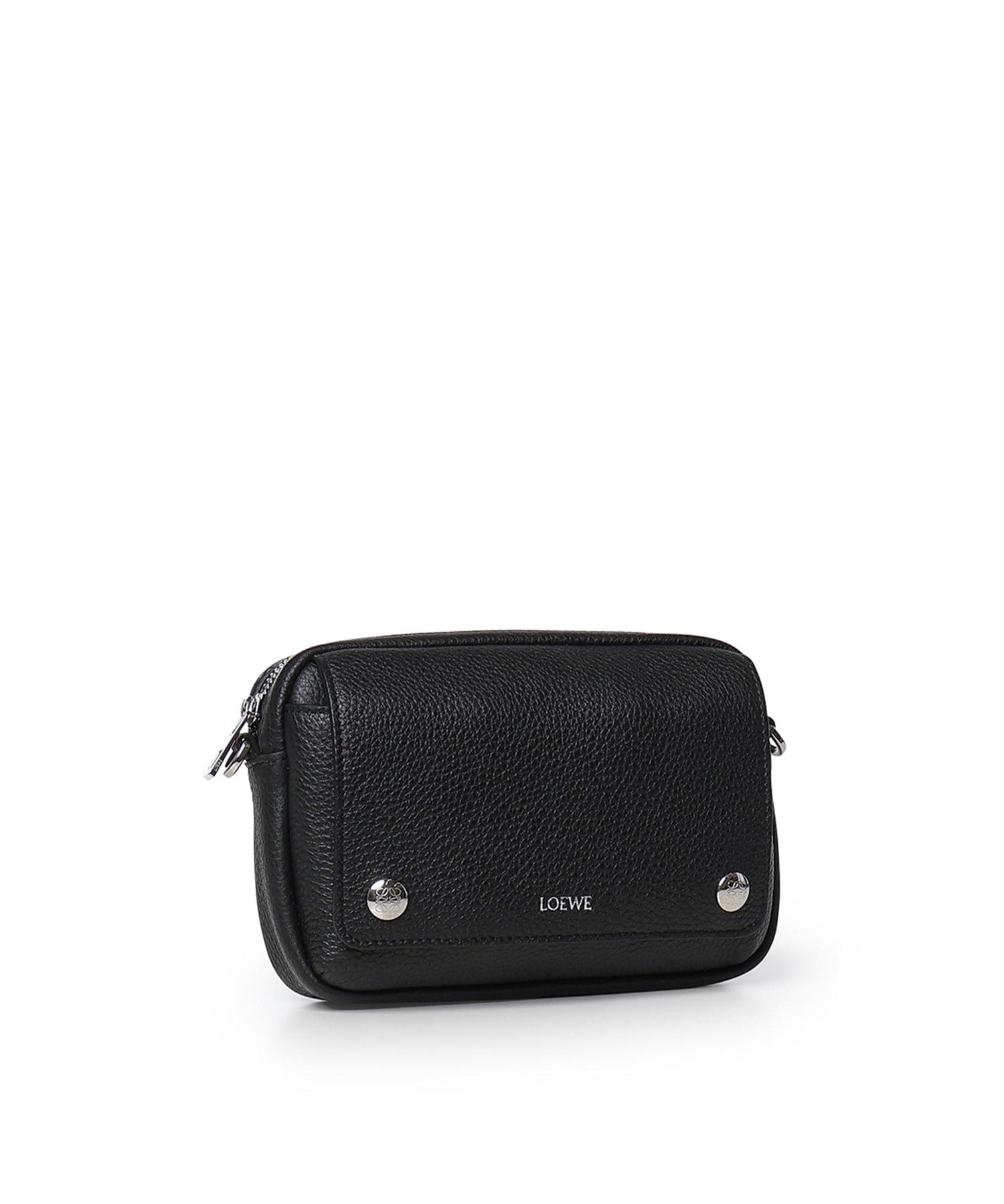 Borsa Messenger Pebble piccola in pelle di vitello<BR/> BANBPCBX04 1100 LOEWE 