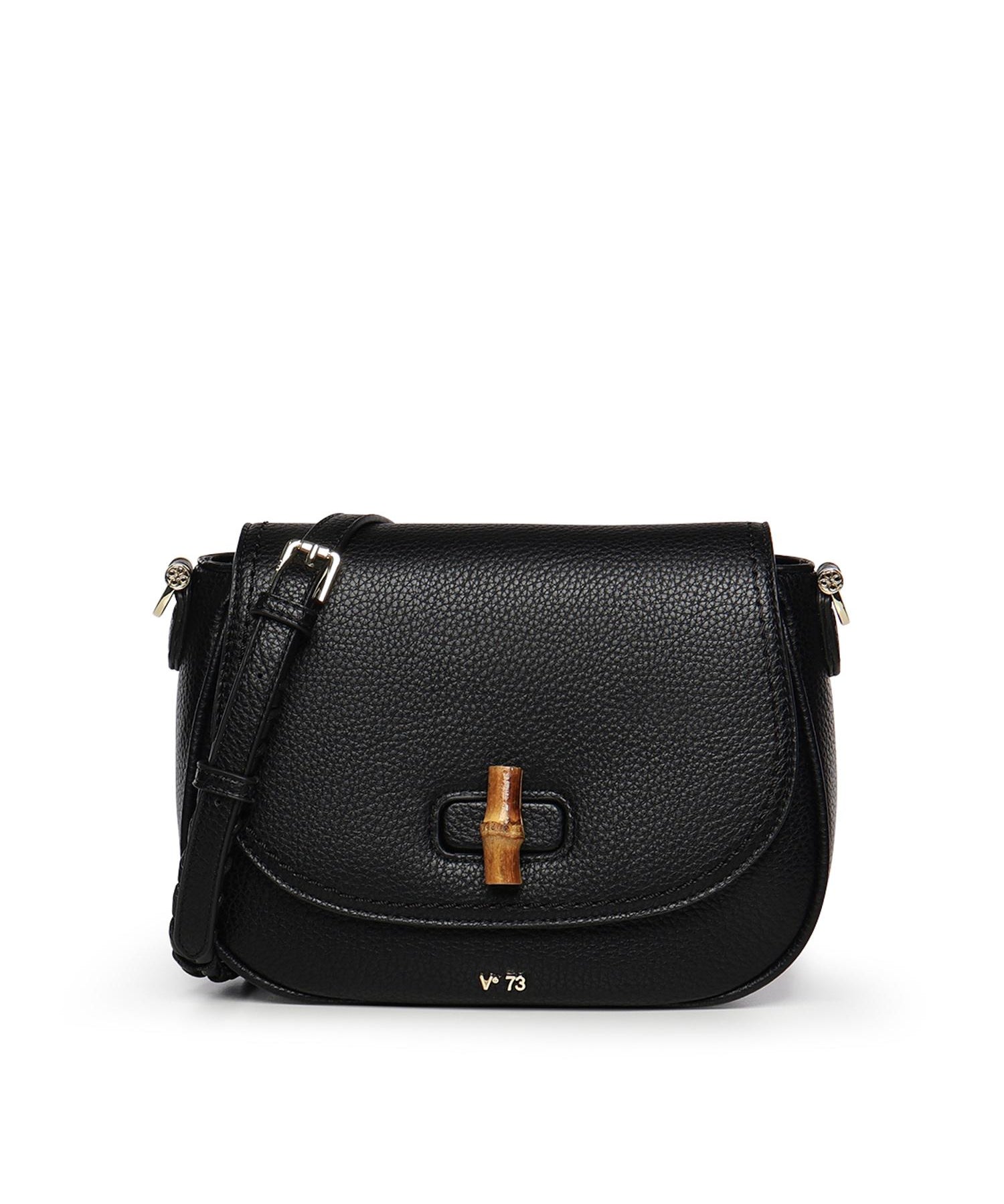 Borsa a tracolla Beatrice con logo 73BS9M607 BEATRICENERO V° 73 