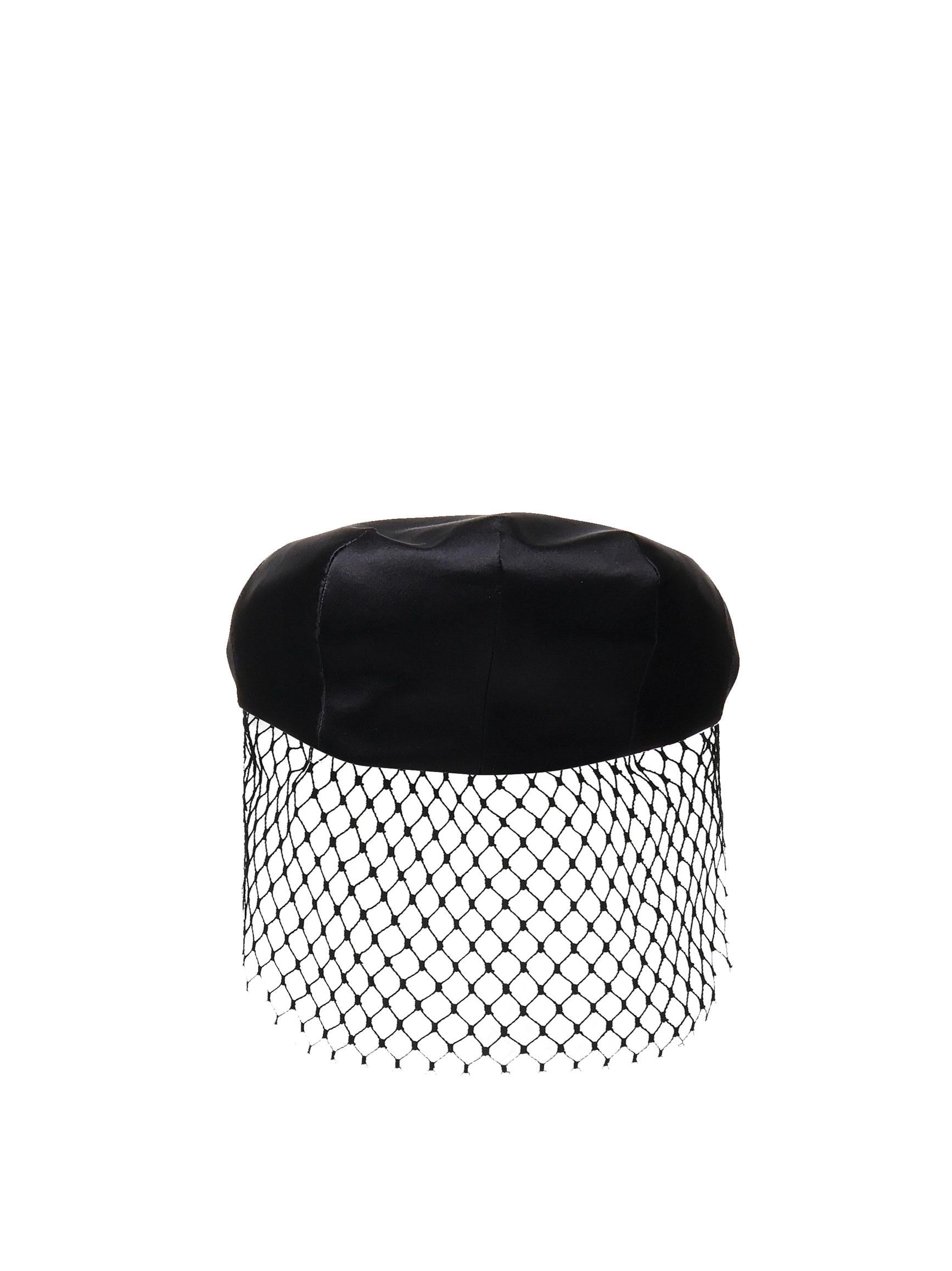 Coppola con veletta a rete FH664A GDCRRN0000 DOLCE & GABBANA 