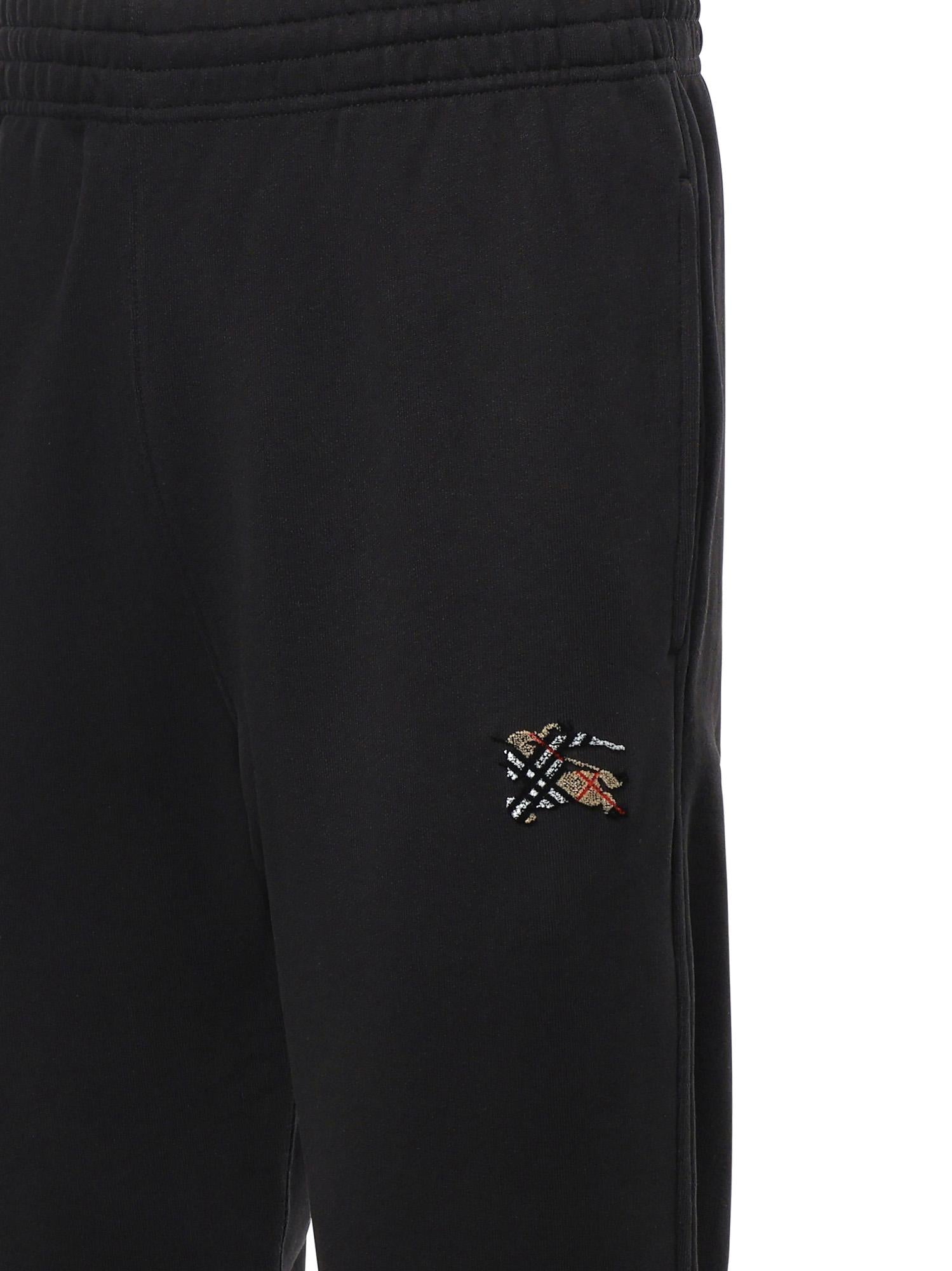 Pantalone jogger in cotone 8130513 A1189 BURBERRY 