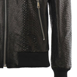 Bomber Good Fellas in pelle GOODFELLAS PITONENERO GIULIANO GALIANO 