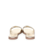 Sandalo Slide VLogo cut-out in pelle laminata 5W2S0IB0 YUW7G0 VALENTINO GARAVANI 