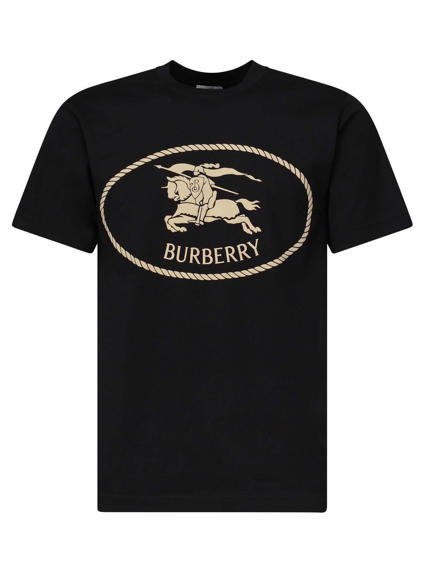 T-shirt con Knight Stamp 8110953 A1189 BURBERRY 