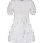 Sandy mini dress in cotton CD3408-SU24 -WHITE FOR LOVE & LEMONS 