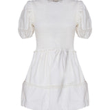 Sandy mini dress in cotton CD3408-SU24 -WHITE FOR LOVE & LEMONS 