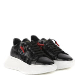 SNEAKERS NEMESIS IN PELLE STAMPA COCCODRILLO AI 2020 NEMESIS2 CROCKBLACK GIULIANO GALIANO 