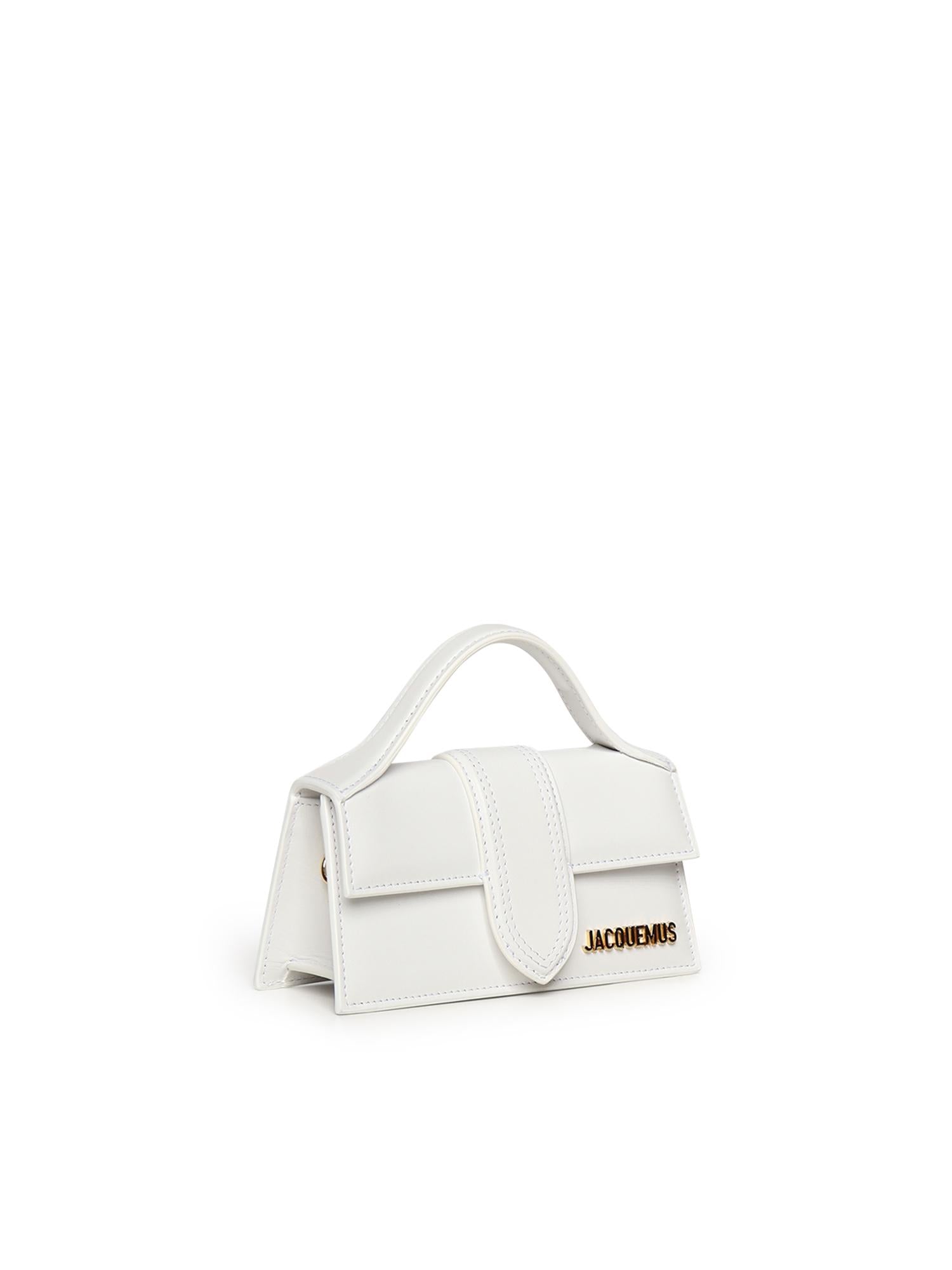 Borsa Le Bambino in pelle con logo BAW00006BC01C01 100 JACQUEMUS 