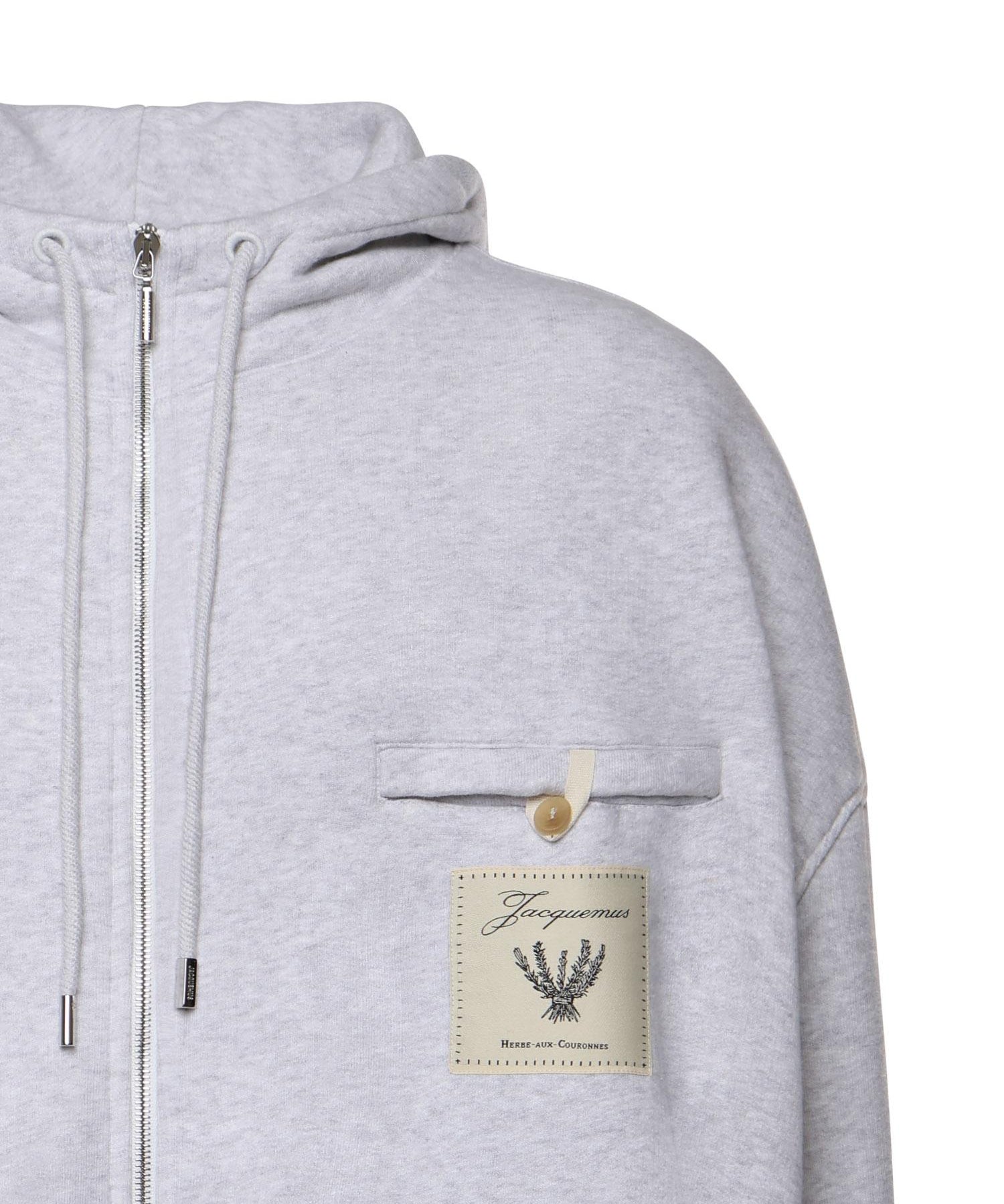 Felpa con cappuccio Torneo HOM00302AJ00262 9CI JACQUEMUS 