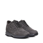 Sneakers Interactive grigia in camoscio HXM00N00010 6RNB612 HOGAN 