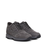 Sneakers Interactive grigia in camoscio HXM00N00010 6RNB612 HOGAN 