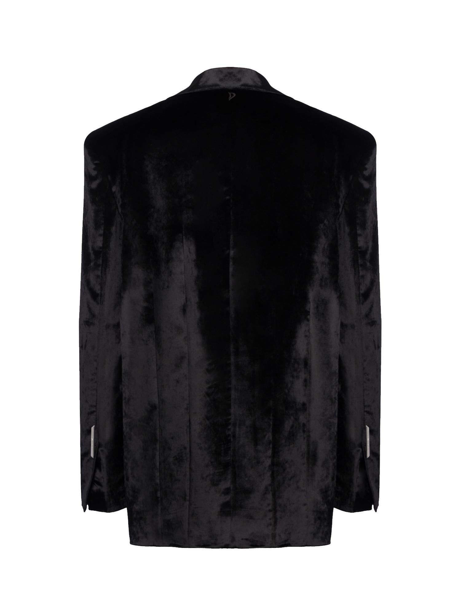 Suit in velluto DJP02 VS0040D999 DONDUP 