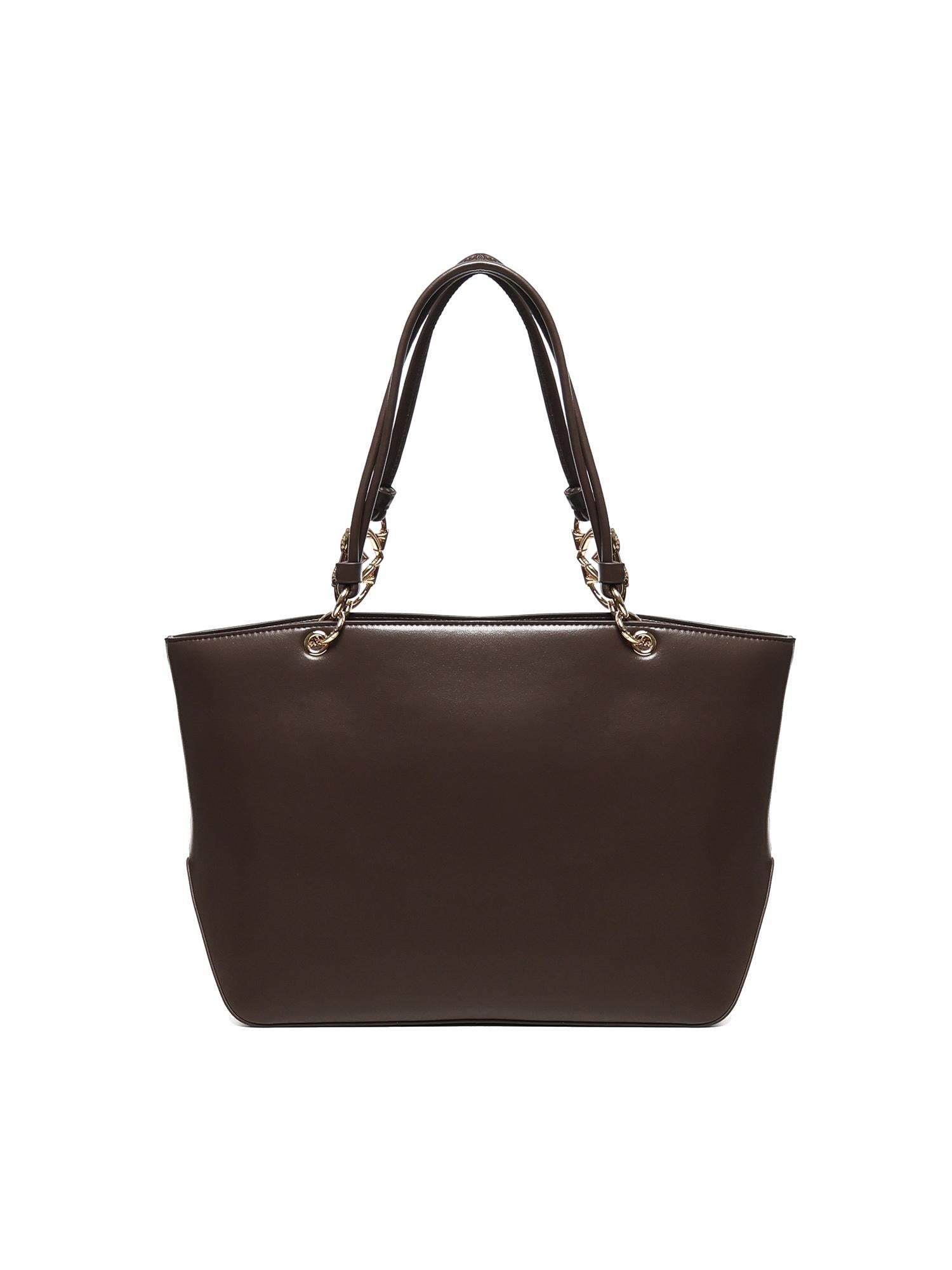 Borsa a mano con logo JC4074PP1NLF0 301 LOVE MOSCHINO 