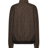 Blouson in Pied de poule check ML1261 181JF0040 MIU MIU 