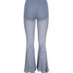 Pantaloni svasati all'uncinetto<BR/> 4P002A -N0946 BLUMARINE 