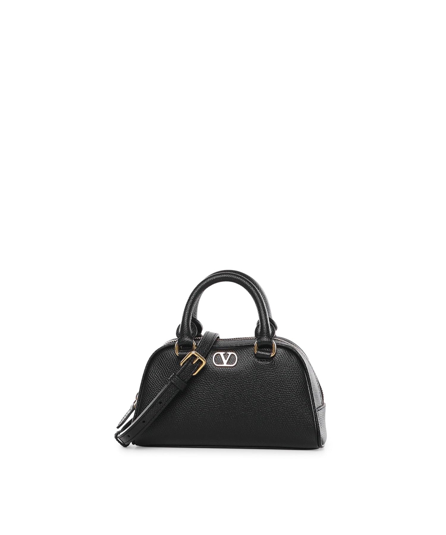 Mini bauletto Vlogo Signature in vitello 8W2P0AX7 SNP0NO VALENTINO GARAVANI 