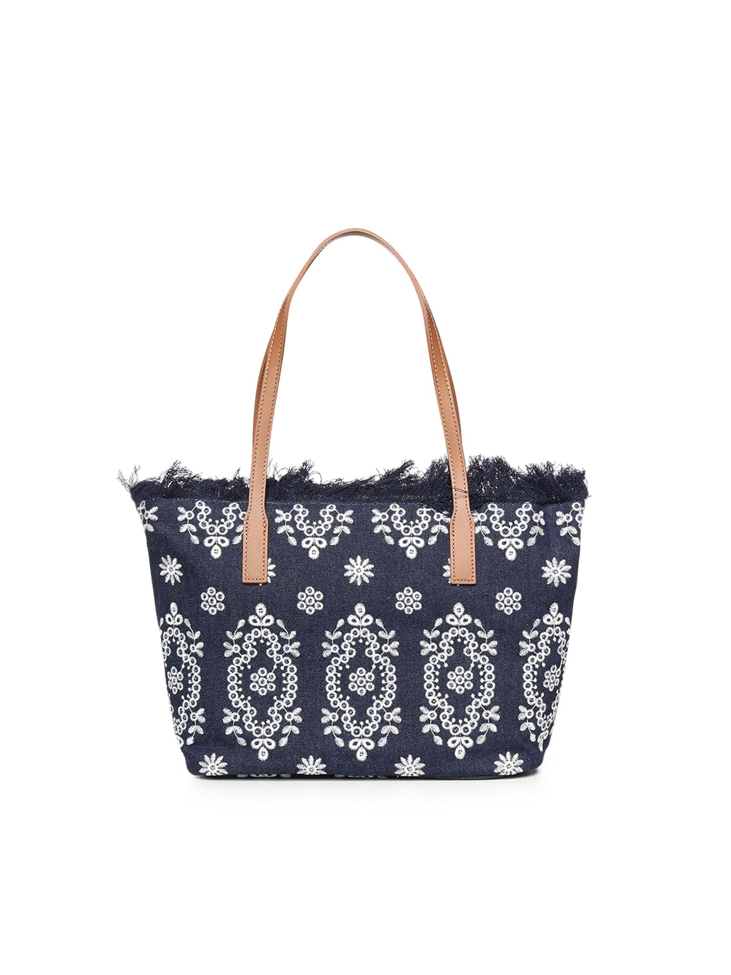 Borsa City medium in denim CBMF001 01773L MC2 SAINT BARTH 