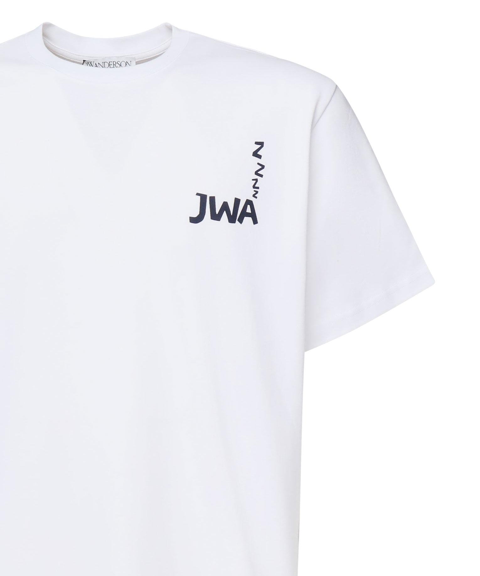 T-shirt JWA con stampa JT0271 PG1510001 JW ANDERSON 