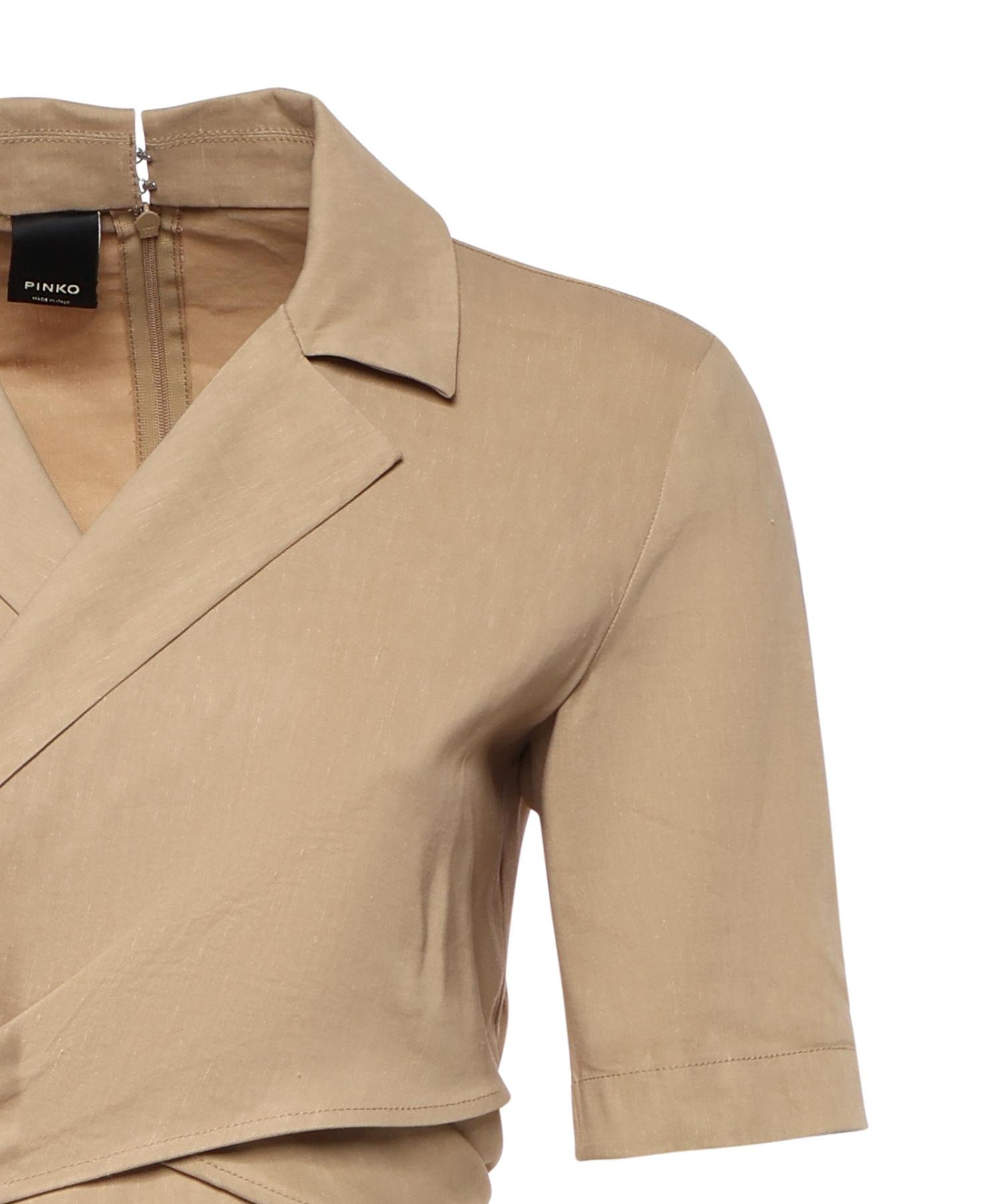 Abito midi con fiocco 106499 A34ID41 PINKO 