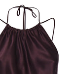 Top in satin 106621 A1Y5R57 PINKO 