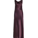 Abito slipdress lungo in satin 106587 A1Y5R57 PINKO 