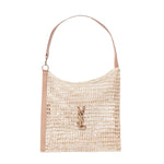 Borsa Oxalis in rafia macramè 773984 GAAEB9718 SAINT LAURENT 