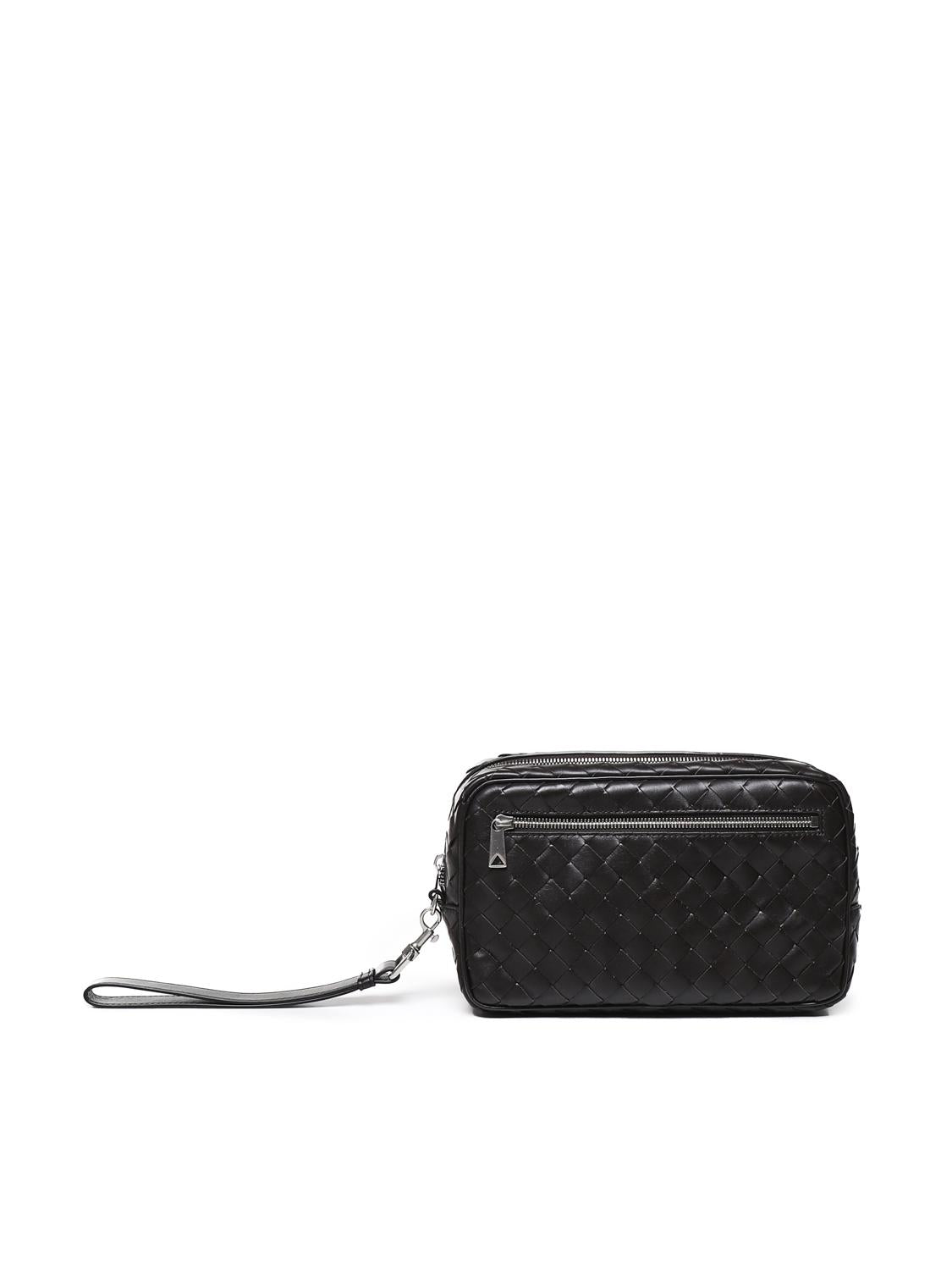 Pouch in pelle di agnello 777390 V2HL12145 BOTTEGA VENETA 