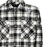Camicia a quadri in cotone RMP25147CA  JOHN RICHMOND 