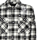 Camicia a quadri in cotone RMP25147CA  JOHN RICHMOND 