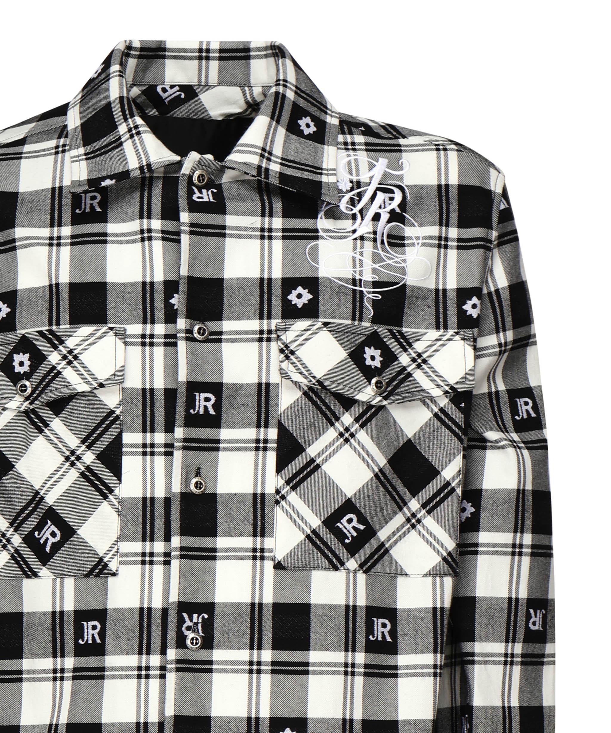 Camicia a quadri in cotone RMP25147CA  JOHN RICHMOND 