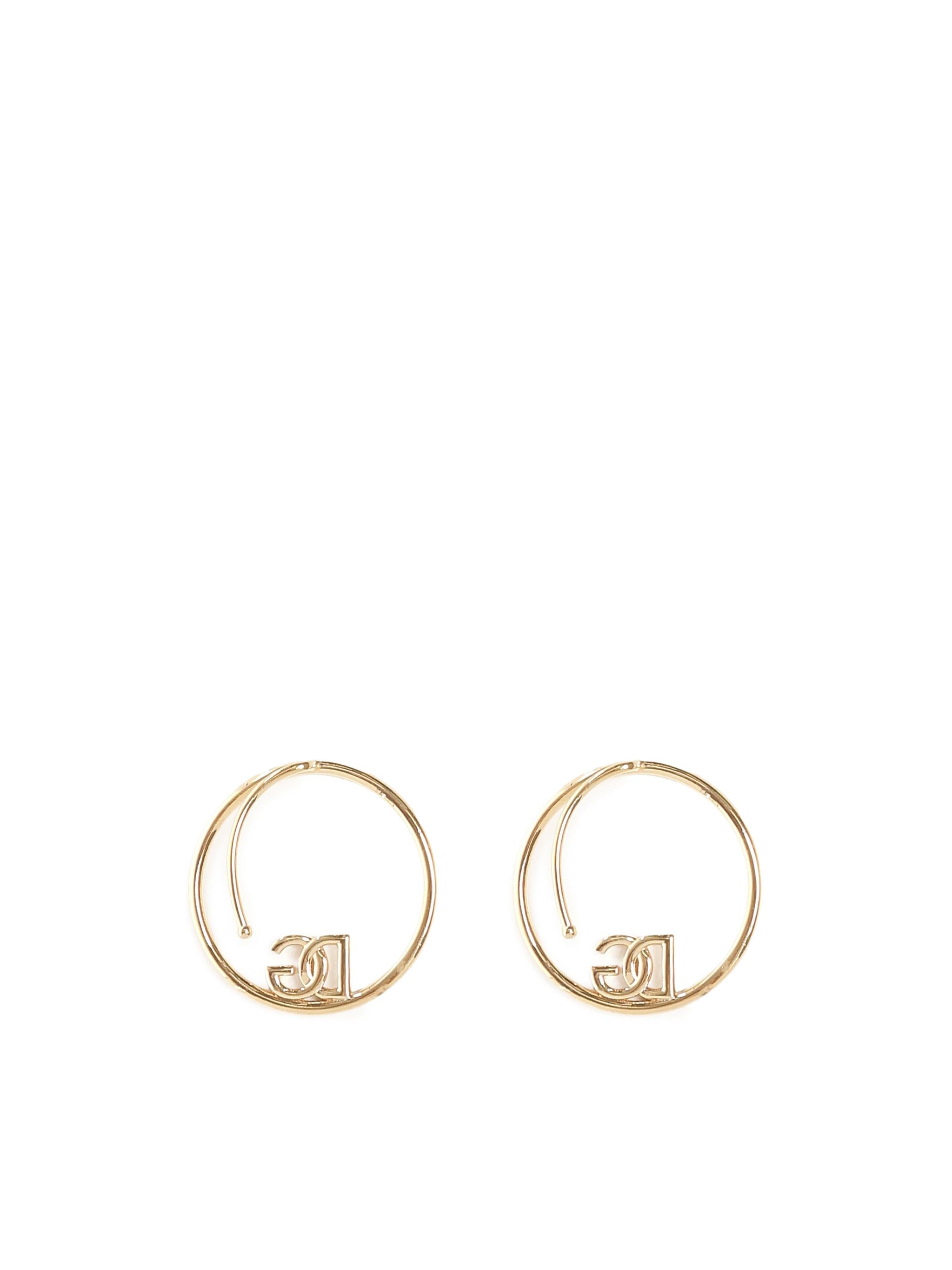 Orecchini ear cuff con logo e strass WEP2L4 W1111ZOO00 DOLCE & GABBANA 